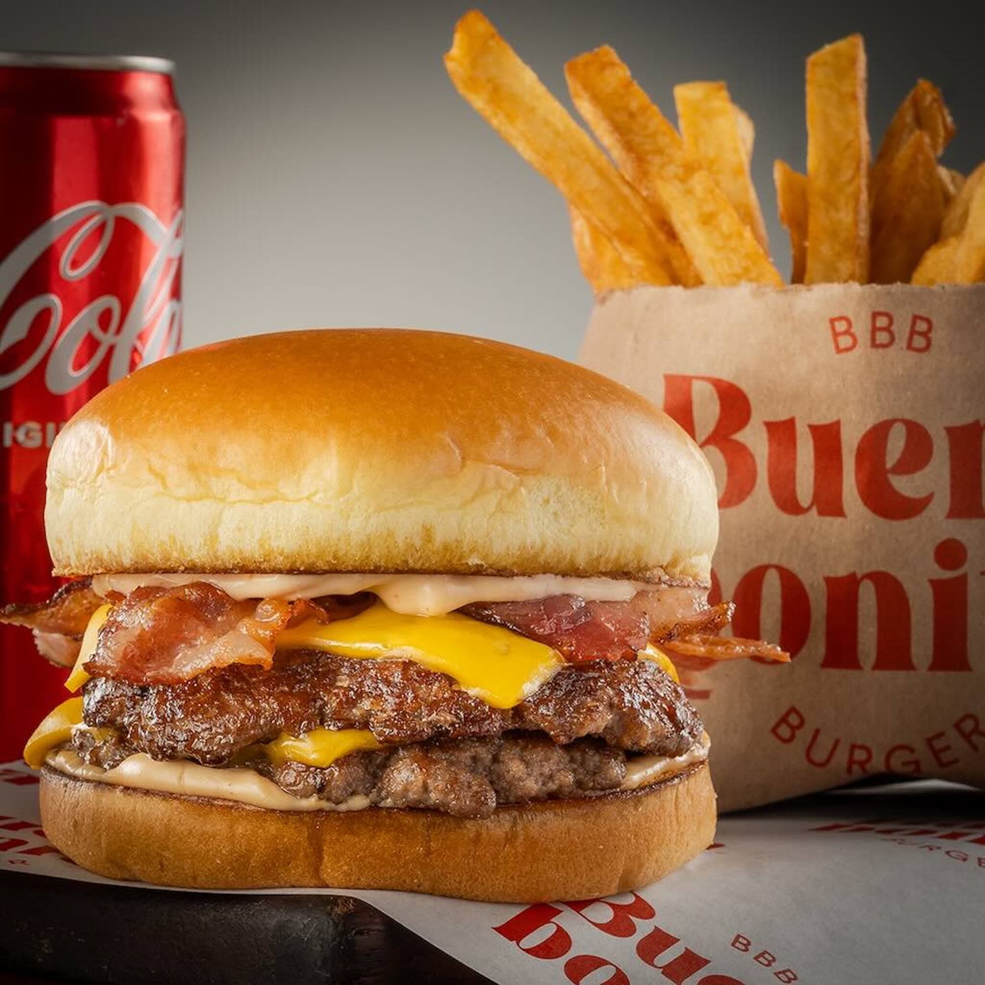 Combo Doble Smash Tocino & Cebolla Caramelizada