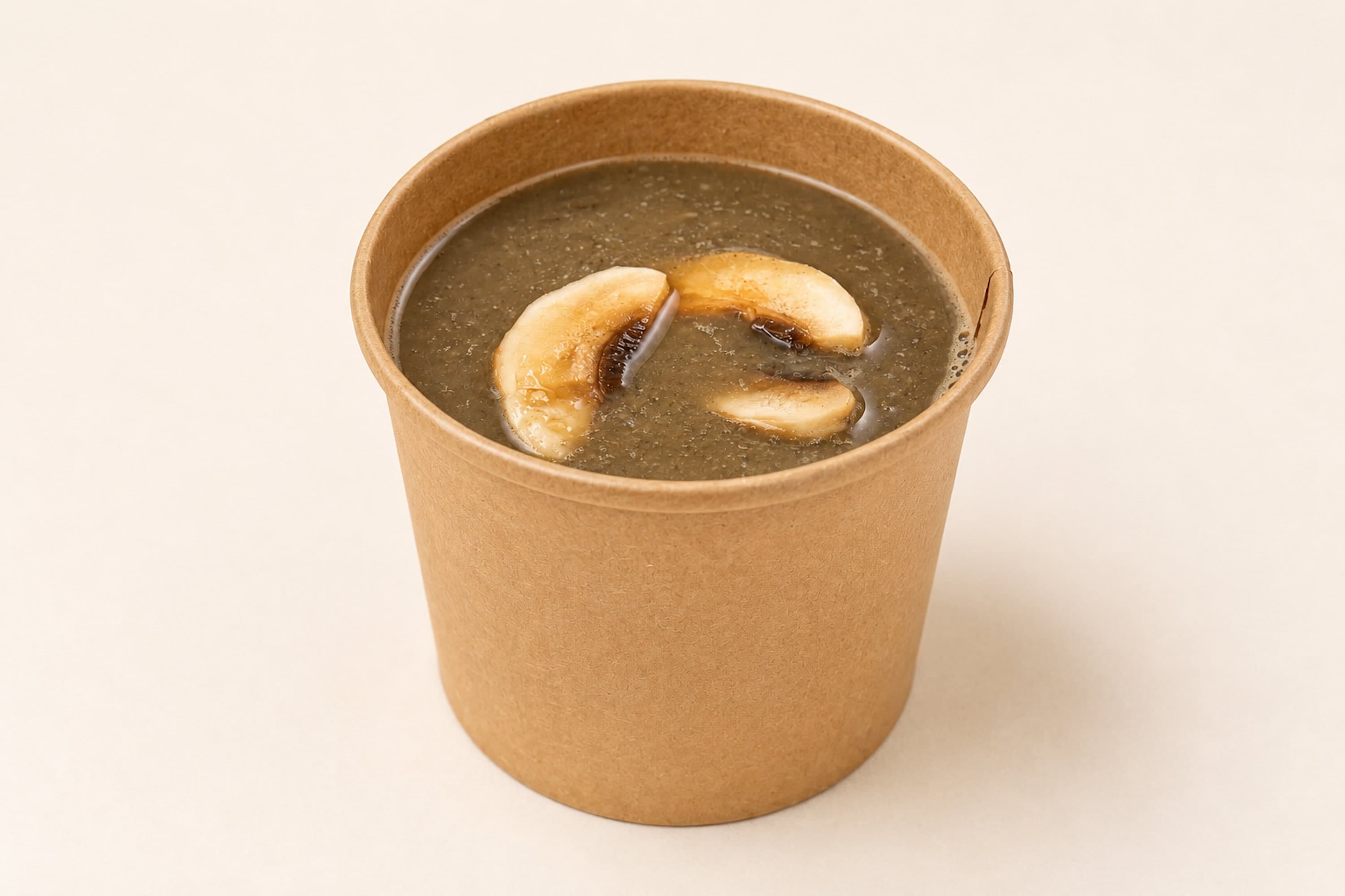Sopa de Hongos y Lentejas