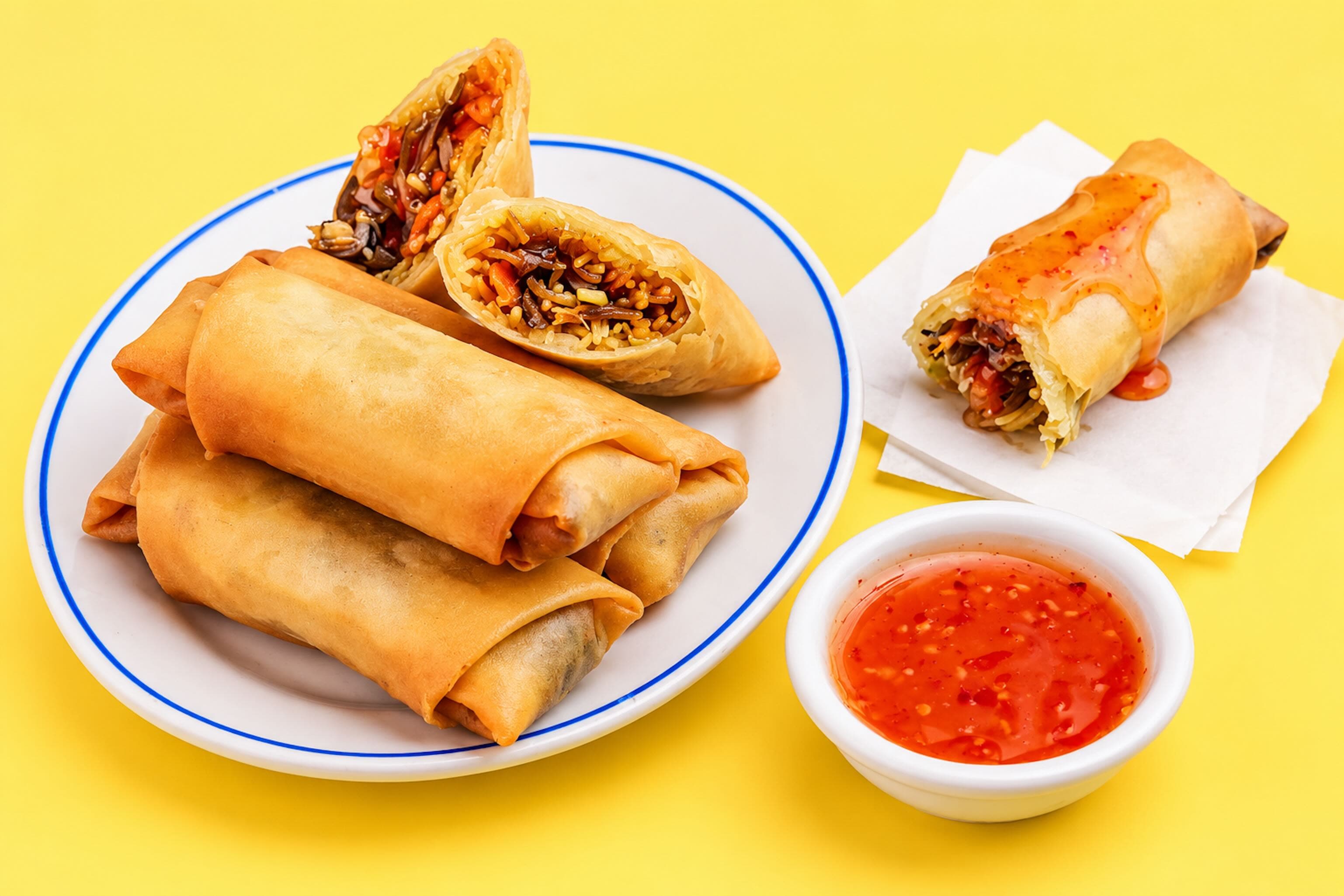 Rollitos Primavera Vegetarianos
