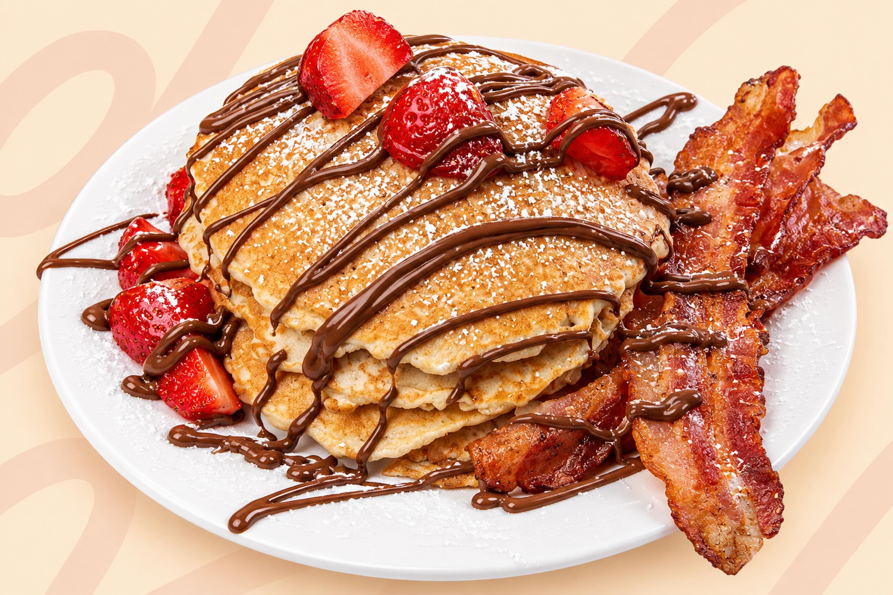 Pancakes Nutella Fresas
