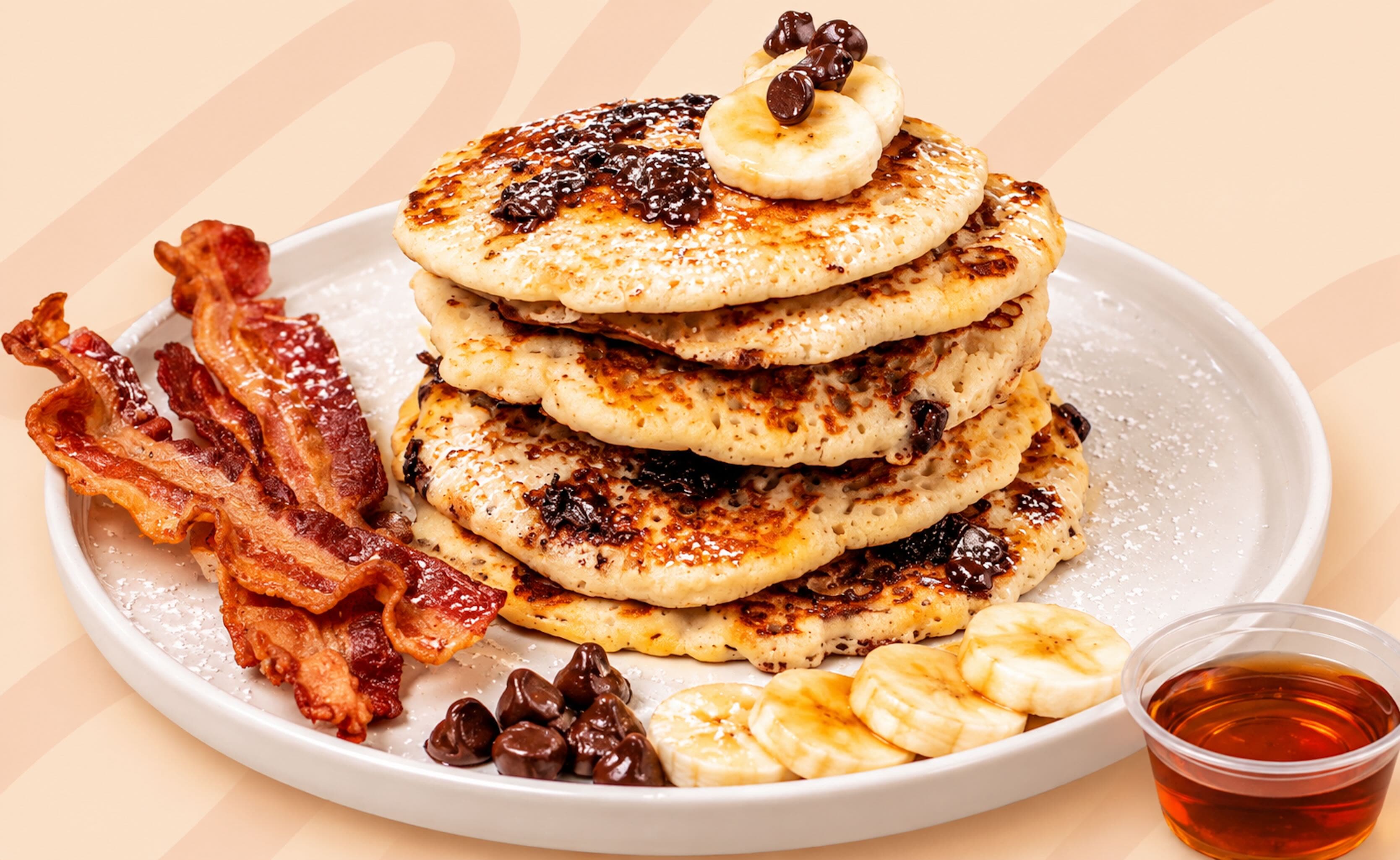 Pancakes Chocolate Chip Banana