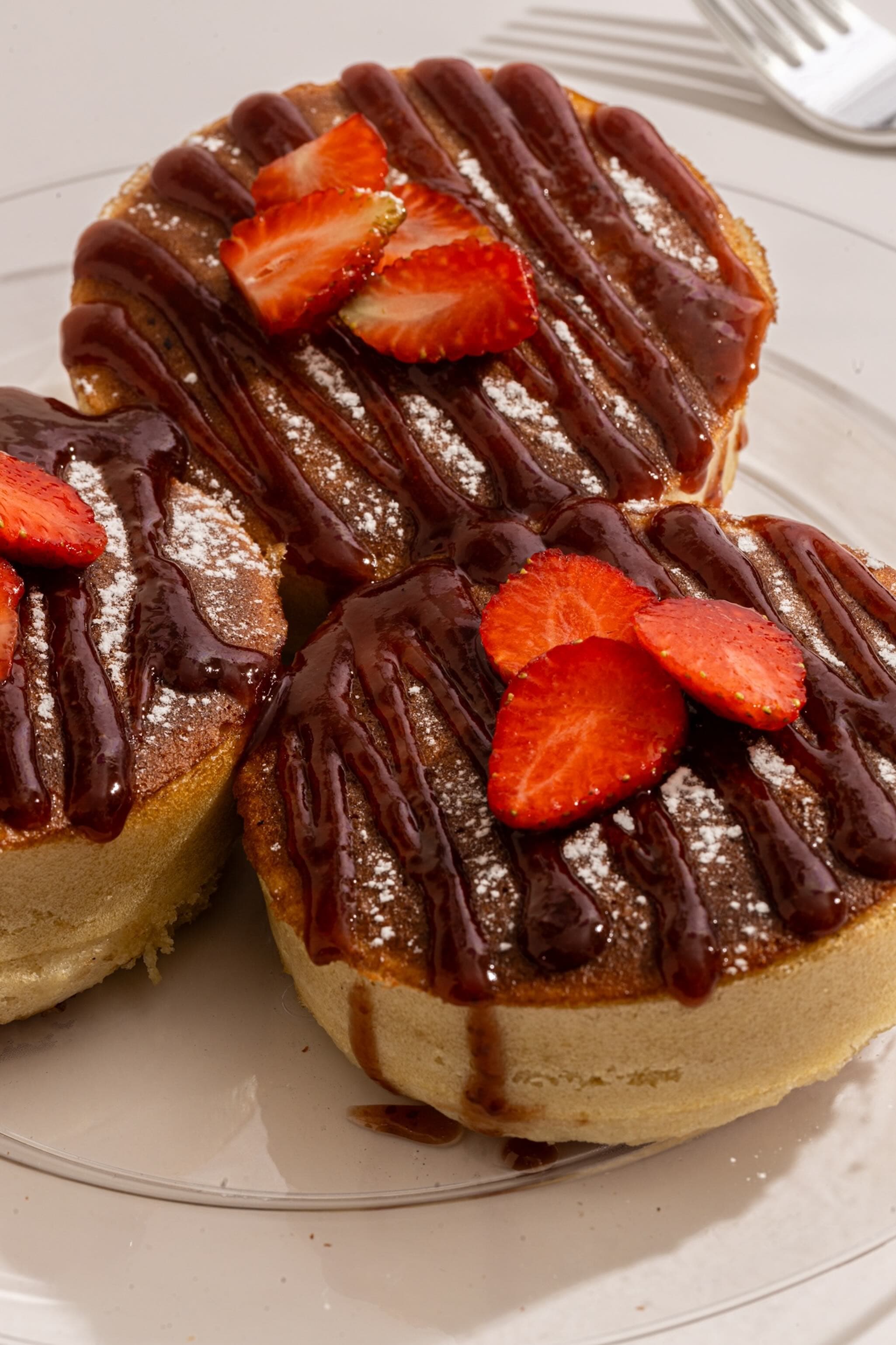 Pancakes con Fresas