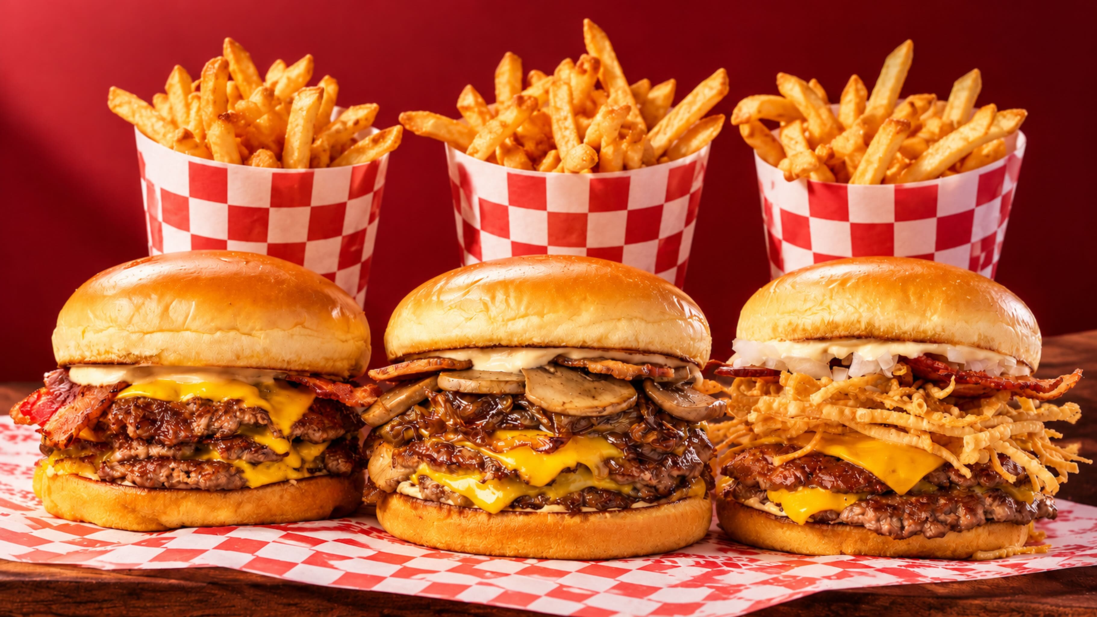 Combo 3 Burgers